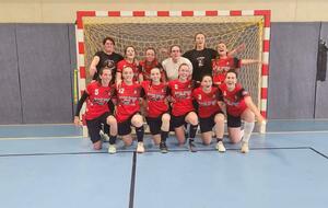 Les seniors filles accèdent au championnat région pour la saison 2026/2027