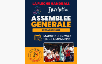 Assemblé Générale le 16 juin 2026 19h La Monnerie