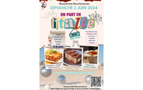 On part en Italie