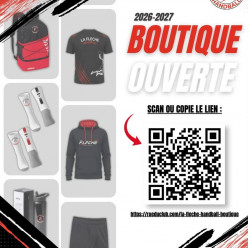 La boutique 2026/2027 est ouverte