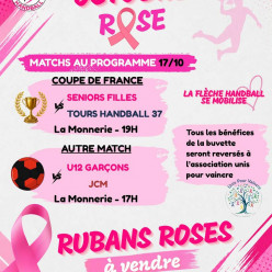 🩷🎀 OCTOBRE ROSE À LA FLÈCHE HANDBALL 🎀🩷